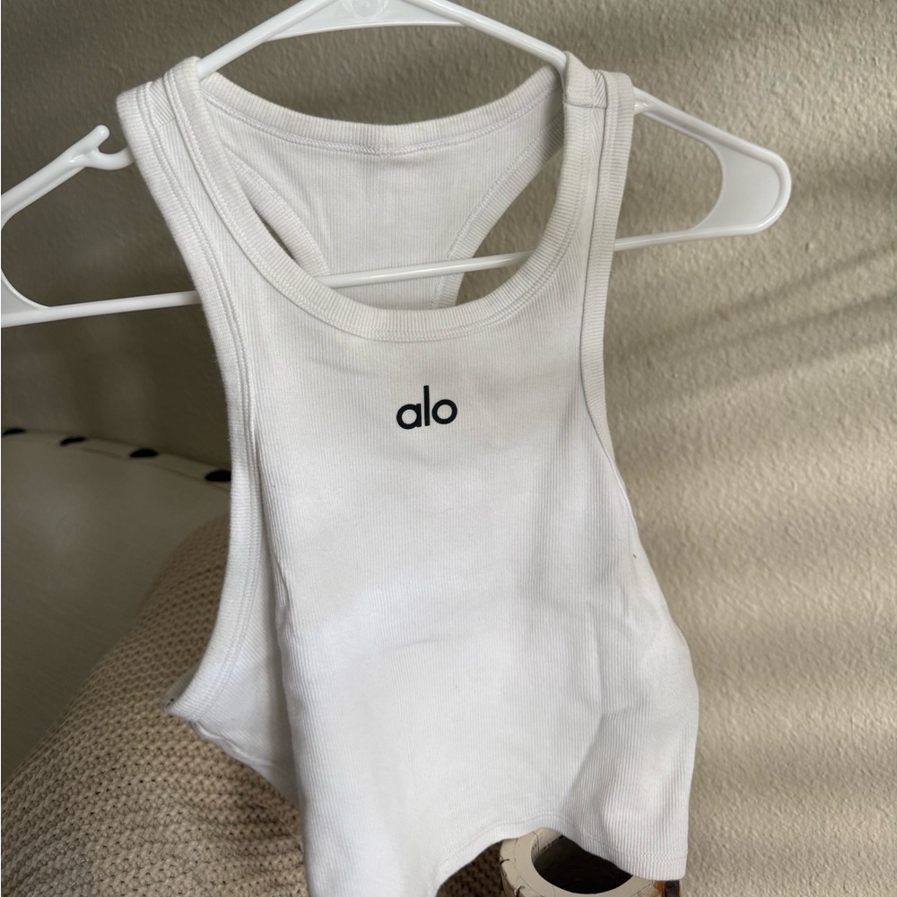 Alo aspire tank white size Medium